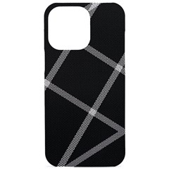 Stripes, Zigzag, Surface, Pattern, Iphone 15 Pro Max Black Uv Print Pc Hardshell Case