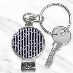 Texture, Stripes, Pattern Nail Clippers Key Chain by kyorashop23