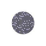 Texture, Stripes, Pattern Golf Ball Marker Front