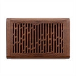 Texture, Stripes, Pattern Wood Oval USB Flash Drive Box