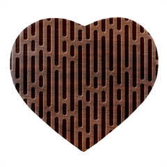 Texture, Stripes, Pattern Heart Wood Jewelry Box