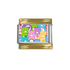 The Care Bears, Care Bears, Cartoon Gold Trim Italian Charm (9mm) by kyorashop23