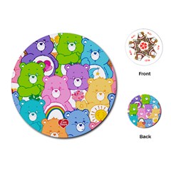 The Care Bears, Care Bears, Cartoon Playing Cards Single Design (round)