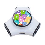 The Care Bears, Care Bears, Cartoon 3-Port USB Hub Front