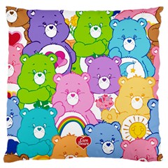 The Care Bears, Care Bears, Cartoon Standard Premium Plush Fleece Cushion Case (one Side) by kyorashop23