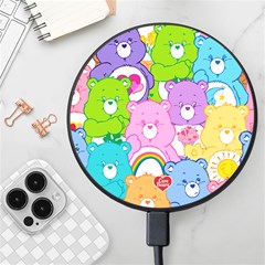 The Care Bears, Care Bears, Cartoon Wireless Fast Charger(black) by kyorashop23