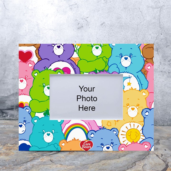 The Care Bears, Care Bears, Cartoon White Tabletop Photo Frame 4 x6 