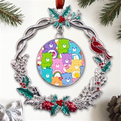 The Care Bears, Care Bears, Cartoon Metal X mas Wreath Holly Leaf Ornament