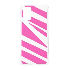 White Pink Stripes, Pattern Samsung Galaxy S20 Plus 6 7 Inch Tpu Uv Case by kyorashop23