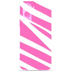 White Pink Stripes, Pattern Samsung Galaxy S24 Plus 6 7 Inch Black Tpu Uv Case by kyorashop23