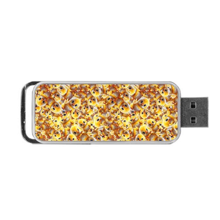 Whimsy Chickens Pattern (AI) Portable USB Flash (One Side)