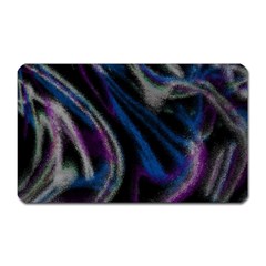 Multicolored abstract dynamic shapes print Magnet (Rectangular)