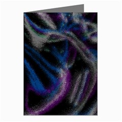 Multicolored abstract dynamic shapes print Greeting Cards (Pkg of 8)