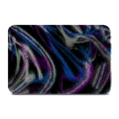 Multicolored abstract dynamic shapes print Plate Mats