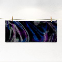 Multicolored abstract dynamic shapes print Hand Towel