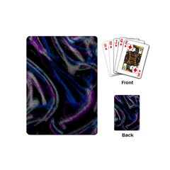 Multicolored Abstract Dynamic Shapes Print Playing Cards Single Design (mini)