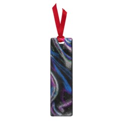 Multicolored abstract dynamic shapes print Small Book Marks