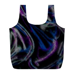 Multicolored Abstract Dynamic Shapes Print Full Print Recycle Bag (l) by dflcprintsclothing