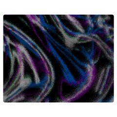 Multicolored Abstract Dynamic Shapes Print Premium Plush Fleece Blanket (medium) by dflcprintsclothing