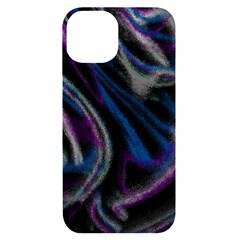 Multicolored Abstract Dynamic Shapes Print Iphone 14 Black Uv Print Case by dflcprintsclothing