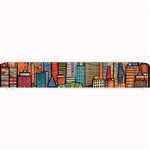 City New York Nyc Skyscraper Skyline Downtown Night Business Urban Travel Landmark Building Architec Small Bar Mat 24 x4  Bar Mat