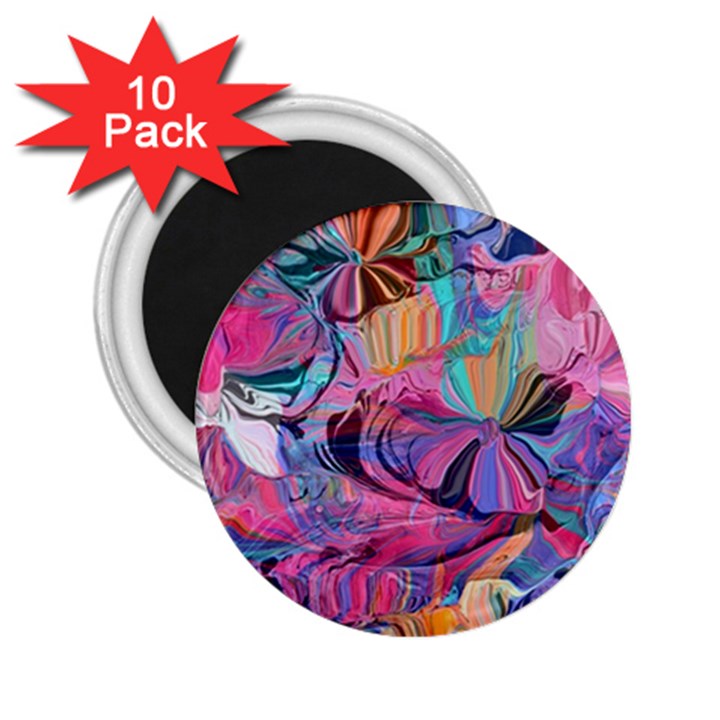 Marbling Blend  2.25  Magnets (10 pack) 