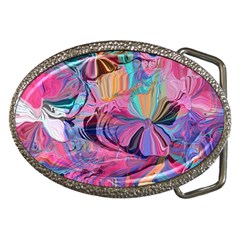 Marbling Blend  Belt Buckles