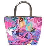 Marbling Blend  Bucket Bag Front