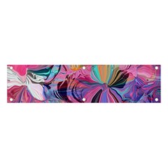 Marbling Blend  Banner and Sign 4  x 1 