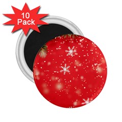 Christmas Ornament 2 25  Magnets (10 Pack)  by Salmanaz77