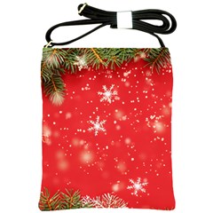 Christmas Ornament Shoulder Sling Bag by Salmanaz77