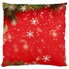 Christmas Ornament Standard Premium Plush Fleece Cushion Case (two Sides) by Salmanaz77