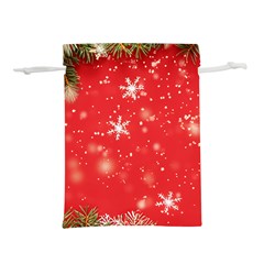 Christmas Ornament Lightweight Drawstring Pouch (l) by Salmanaz77