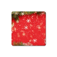 Christmas Ornament Square Magnet by Salmanaz77