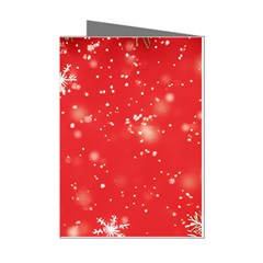 Christmas Ornament Mini Greeting Cards (pkg Of 8)