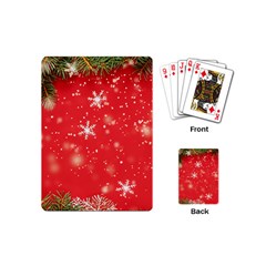 Christmas Ornament Playing Cards Single Design (mini)