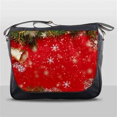 Christmas Ornament Messenger Bag by Salmanaz77