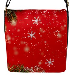 Christmas Ornament Flap Closure Messenger Bag (s) by Salmanaz77