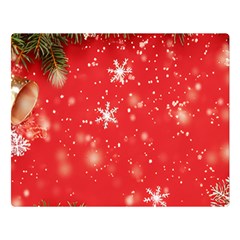 Christmas Ornament Premium Plush Fleece Blanket (large) by Salmanaz77