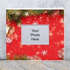 Christmas Ornament White Wall Photo Frame 5  X 7  by Salmanaz77