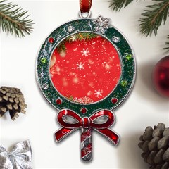 Christmas Ornament Metal X mas Lollipop With Crystal Ornament by Salmanaz77