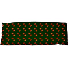 Kawaii Pumpkin Patt Green Body Pillow Case Dakimakura (two Sides) by snowwhitegirl