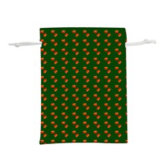 Kawaii Pumpkin Patt Green Lightweight Drawstring Pouch (s) by snowwhitegirl