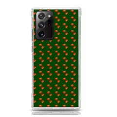 Kawaii Pumpkin Patt Green Samsung Galaxy Note 20 Ultra TPU UV Case