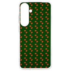 Kawaii Pumpkin Patt Green Samsung Galaxy S24 Ultra 6 9 Inch Tpu Uv Case by snowwhitegirl