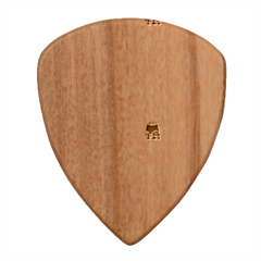 Pattern Seamless Texture Sewing Wood Guitar Pick (set Of 10)