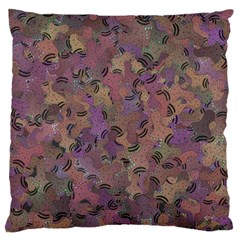 Monster Snake Hand Drawn Illustration Motif Random Pattern Standard Premium Plush Fleece Cushion Case (two Sides)