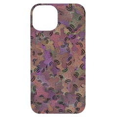 Monster Snake Hand Drawn Illustration Motif Random Pattern Iphone 14 Black Uv Print Case by dflcprintsclothing