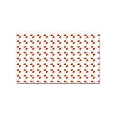 Kawaii Pumpkin Patt White Sticker Rectangular (100 Pack) by snowwhitegirl