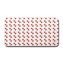 Kawaii Pumpkin Patt White Medium Bar Mat by snowwhitegirl